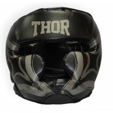 Боксерский шлем Thor 727 Cobra M Black Фото