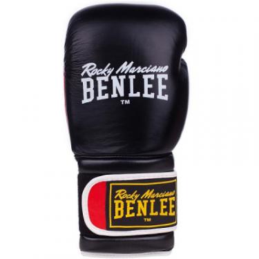 Боксерские перчатки Benlee Sugar Deluxe 12oz Black/Red Фото