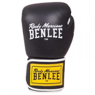 Боксерские перчатки Benlee Tough 12oz Black Фото