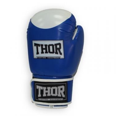 Боксерские перчатки Thor Competition 12oz Blue/White Фото 2