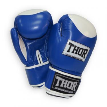 Боксерские перчатки Thor Competition 16oz Blue/White Фото