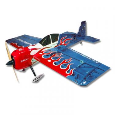 Радиоуправляемая игрушка Precision Aerobatics Самолёт Addiction X 1270мм KIT (синий) Фото