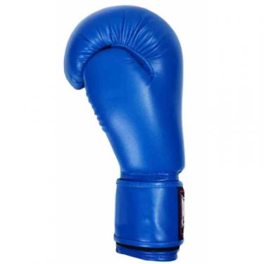 Боксерские перчатки PowerPlay 3004 18oz Blue Фото 4