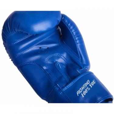 Боксерские перчатки PowerPlay 3004 18oz Blue Фото 5