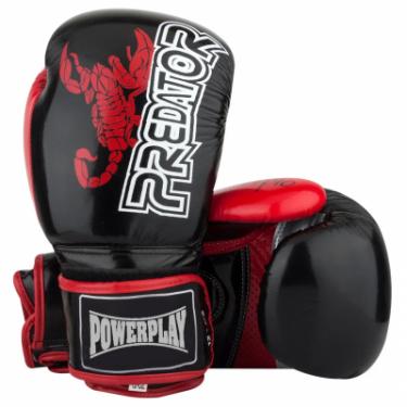 Боксерские перчатки PowerPlay 3007 12oz Black Фото