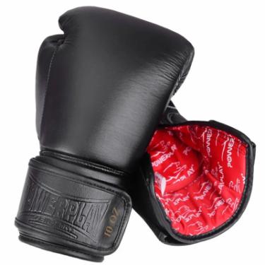 Боксерские перчатки PowerPlay 3014 14oz Black Фото 4