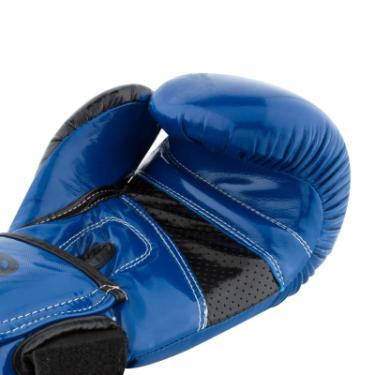 Боксерские перчатки PowerPlay 3017 16oz Blue Фото 4