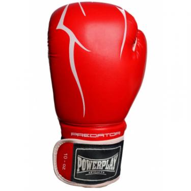Боксерские перчатки PowerPlay 3018 16oz Red Фото 4