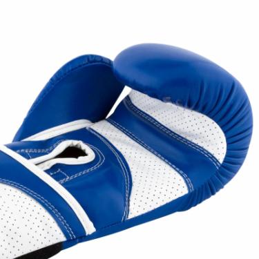 Боксерские перчатки PowerPlay 3019 10oz Blue Фото 4