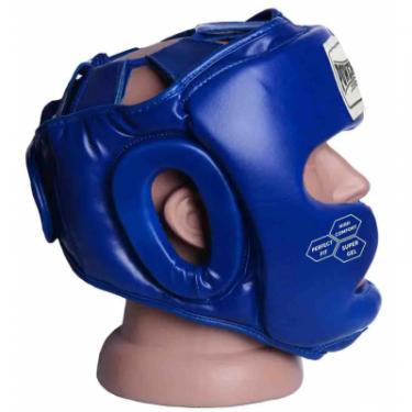 Боксерский шлем PowerPlay 3043 S Blue Фото 2