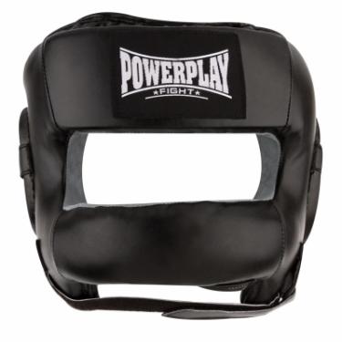 Боксерский шлем PowerPlay 3067 S Black Фото 1