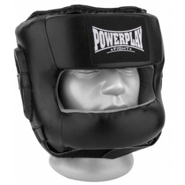 Боксерский шлем PowerPlay 3067 S Black Фото 2