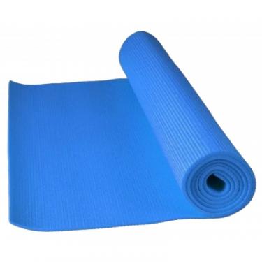 Коврик для фитнеса Power System Fitness Yoga Mat PS-4014 Blue Фото 1