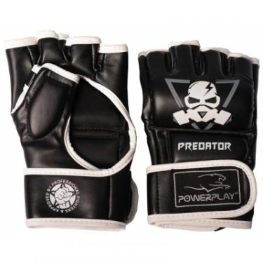 Перчатки для MMA PowerPlay 3056 А XL Black/White Фото