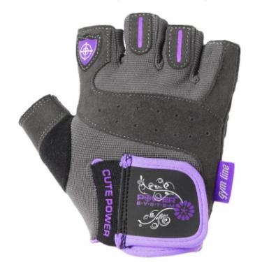 Перчатки для фитнеса Power System Cute Power Woman PS-2560 XS Purple Фото