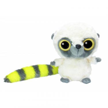 Мягкая игрушка Aurora Yoo Нoo Лемур желтый сияющие глаза 23 см Фото