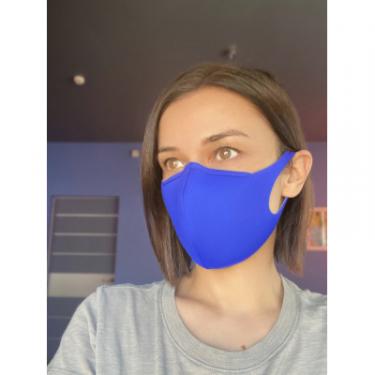 Защитная маска для лица Red point Ярко-синяя М Фото 5