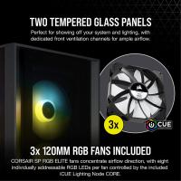 Корпус Corsair iCUE 4000X RGB Tempered Glass Black Фото 8