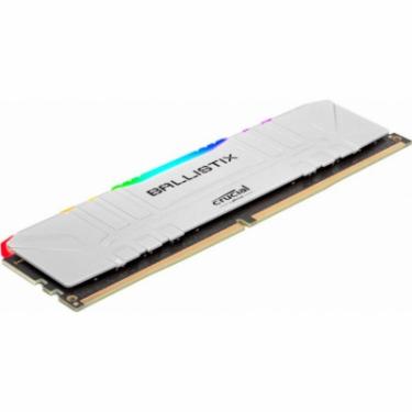 Модуль памяти для компьютера Micron DDR4 8GB 3200 MHz Ballistix White RGB Фото 1