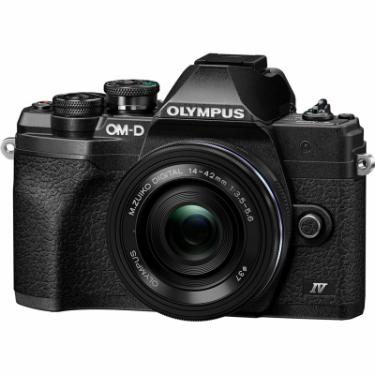 Цифровой фотоаппарат Olympus E-M10 mark IV Pancake Zoom 14-42 Kit black/black Фото