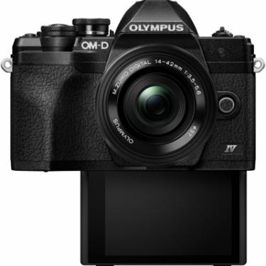 Цифровой фотоаппарат Olympus E-M10 mark IV Pancake Zoom 14-42 Kit black/black Фото 2