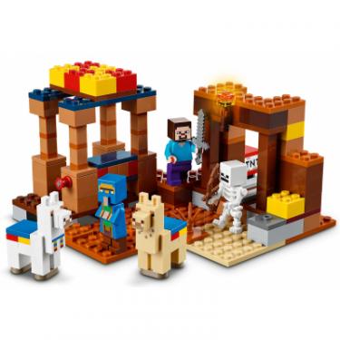 Конструктор LEGO Minecraft Торговый пост 201 деталь Фото 4