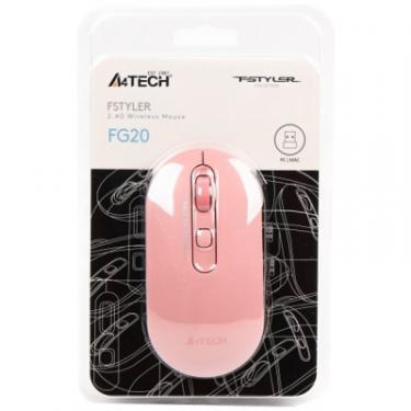 Мышка A4Tech FG20 Pink Фото 4