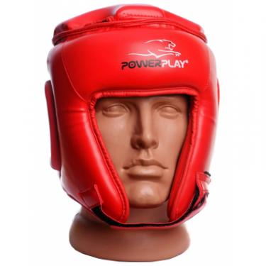 Боксерский шлем PowerPlay 3045 L Red Фото
