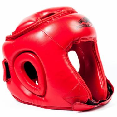 Боксерский шлем PowerPlay 3045 L Red Фото 1