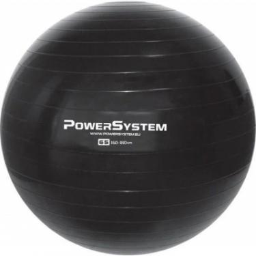 Мяч для фитнеса Power System PS-4012 65cm Black Фото