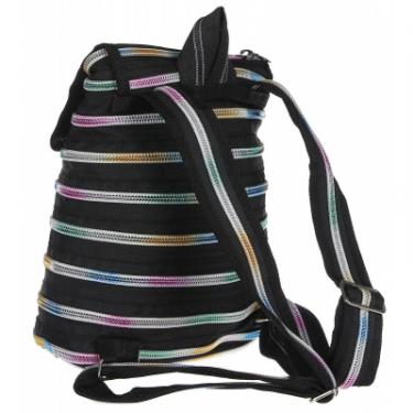Рюкзак школьный Zipit Zipper Black Rainbow Teeth Фото 1