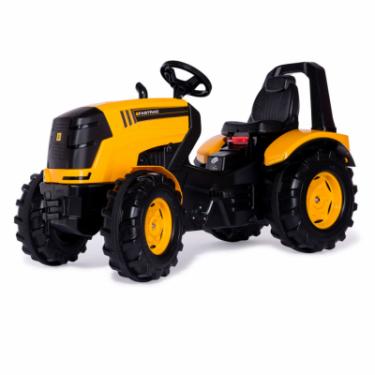 Веломобиль Rolly Toys Трактор rollyX-Trac Premium JCB черно-желтый Фото