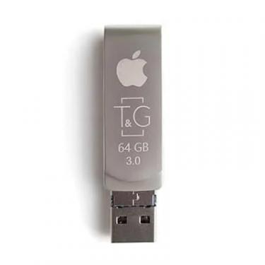 USB флеш накопитель T&G 64GB 007 Metal Series USB 3.0/Lightning Фото 1