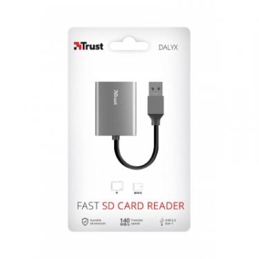 Считыватель флеш-карт Trust Dalyx Fast USB 3.2 Card reader Фото 5