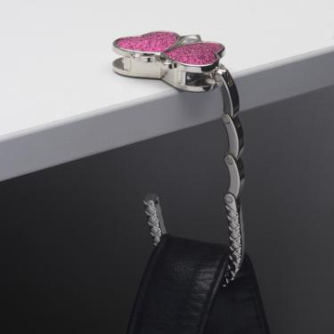 Ручка шариковая Langres набор ручка + крючок для сумки Lightness Розовый Фото 4