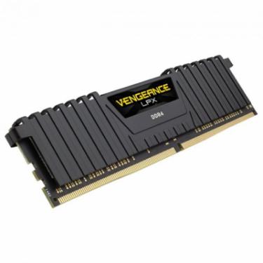 Модуль памяти для компьютера Corsair DDR4 16GB (2x8GB) 3600 MHz Vengeance LPX Black Фото 1