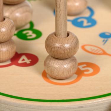 Развивающая игрушка Мир деревянных игрушек Пирамидка Гусеница Фото 4