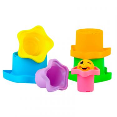 Развивающая игрушка BeBeLino Радужная пирамидка Фото 3
