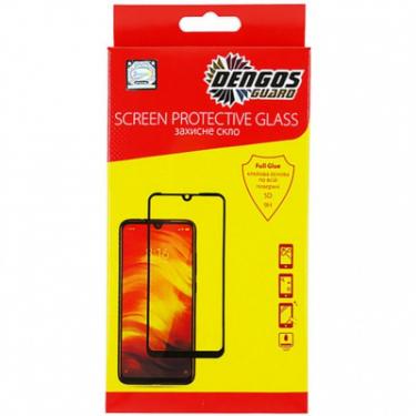 Стекло защитное Dengos Full Glue Samsung Galaxy A52 (black) Фото