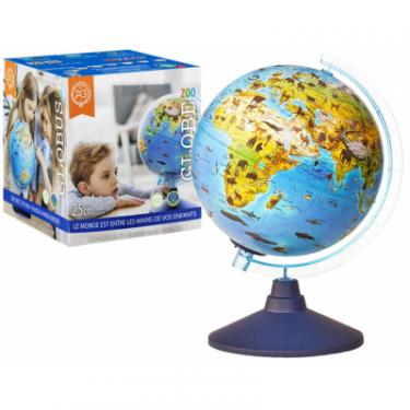 Интерактивная игрушка Alaysky's Globe Глобус зоо-географический с LED подсветкой, Д25см Фото 2