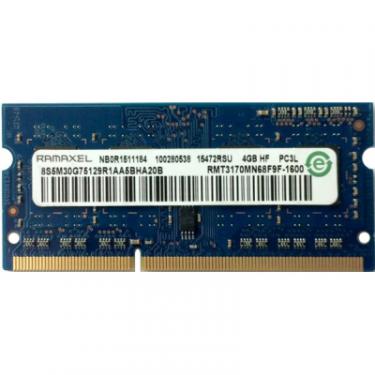 Модуль памяти для ноутбука Ramaxel SoDIMM DDR3L 4GB 1600 MHz Фото