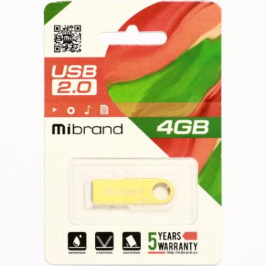 USB флеш накопитель Mibrand 4GB Puma Silver USB 2.0 Фото 1
