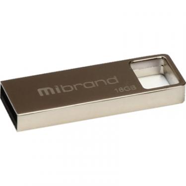 USB флеш накопитель Mibrand 16GB Shark Silver USB 2.0 Фото