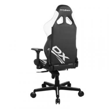 Кресло игровое DXRacer G Series D8100 Black-White Фото 3