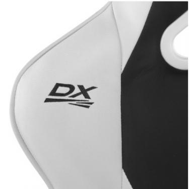 Кресло игровое DXRacer G Series D8100 Black-White Фото 5