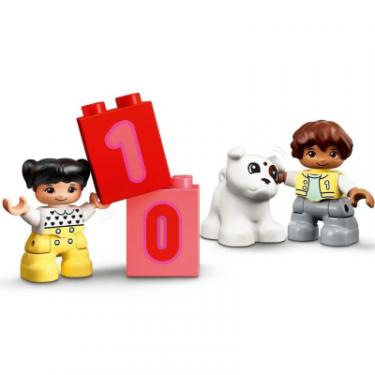 Конструктор LEGO Duplo Поезд с цифрами учимся считать 23 детали Фото 2