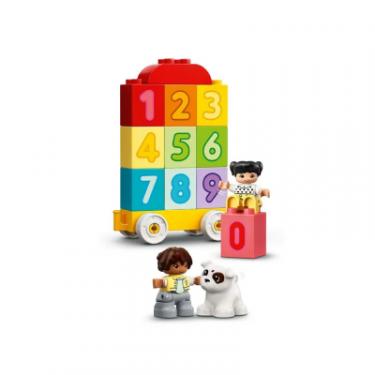Конструктор LEGO Duplo Поезд с цифрами учимся считать 23 детали Фото 3