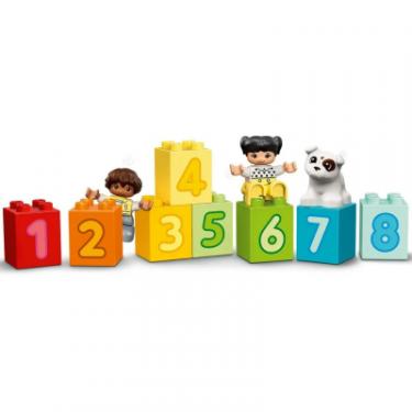 Конструктор LEGO Duplo Поезд с цифрами учимся считать 23 детали Фото 4