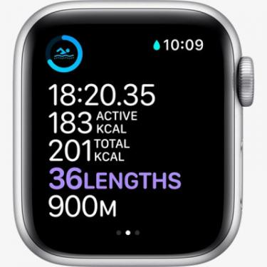 Смарт-часы Apple Watch Series 6 GPS, 40mm Silver Aluminium Case wit Фото 2