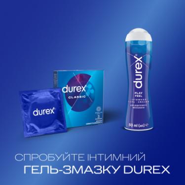 Презервативы Durex Classic латексні з силіконовою змазкою (класичні) Фото 4